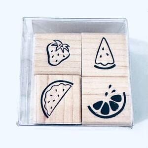 DeNami Tropical Fruit Stamp Set